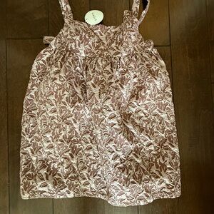 Storia Mini Dress in Leaf Pattern